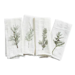 Winter Greens Napkins / Set of 4