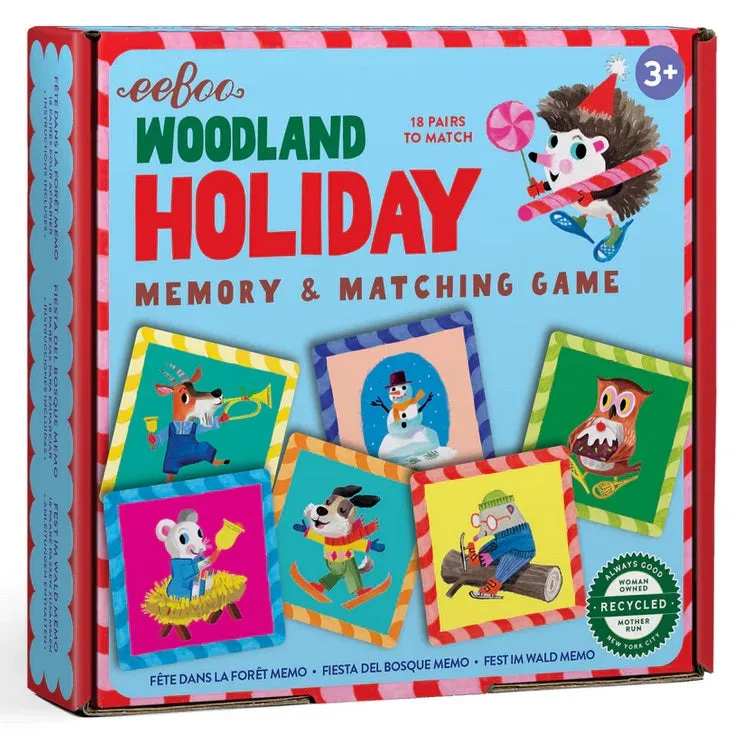 Woodland Holiday Little Matching Game